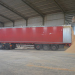 Acadami Bedding bulk delivery truck